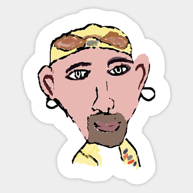 Marco Pantani Sticker by orionus